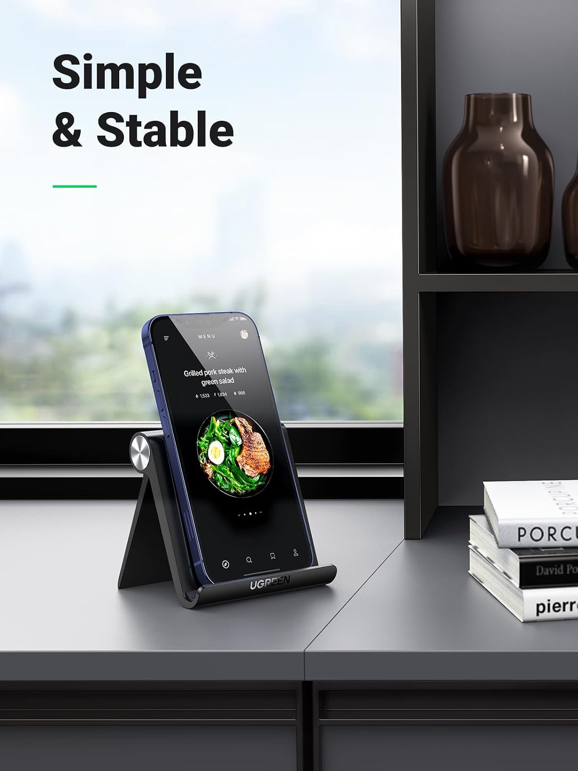 Soporte-de-Escritorio-UGREEN-para-Teléfono-Celular-Plegable-2