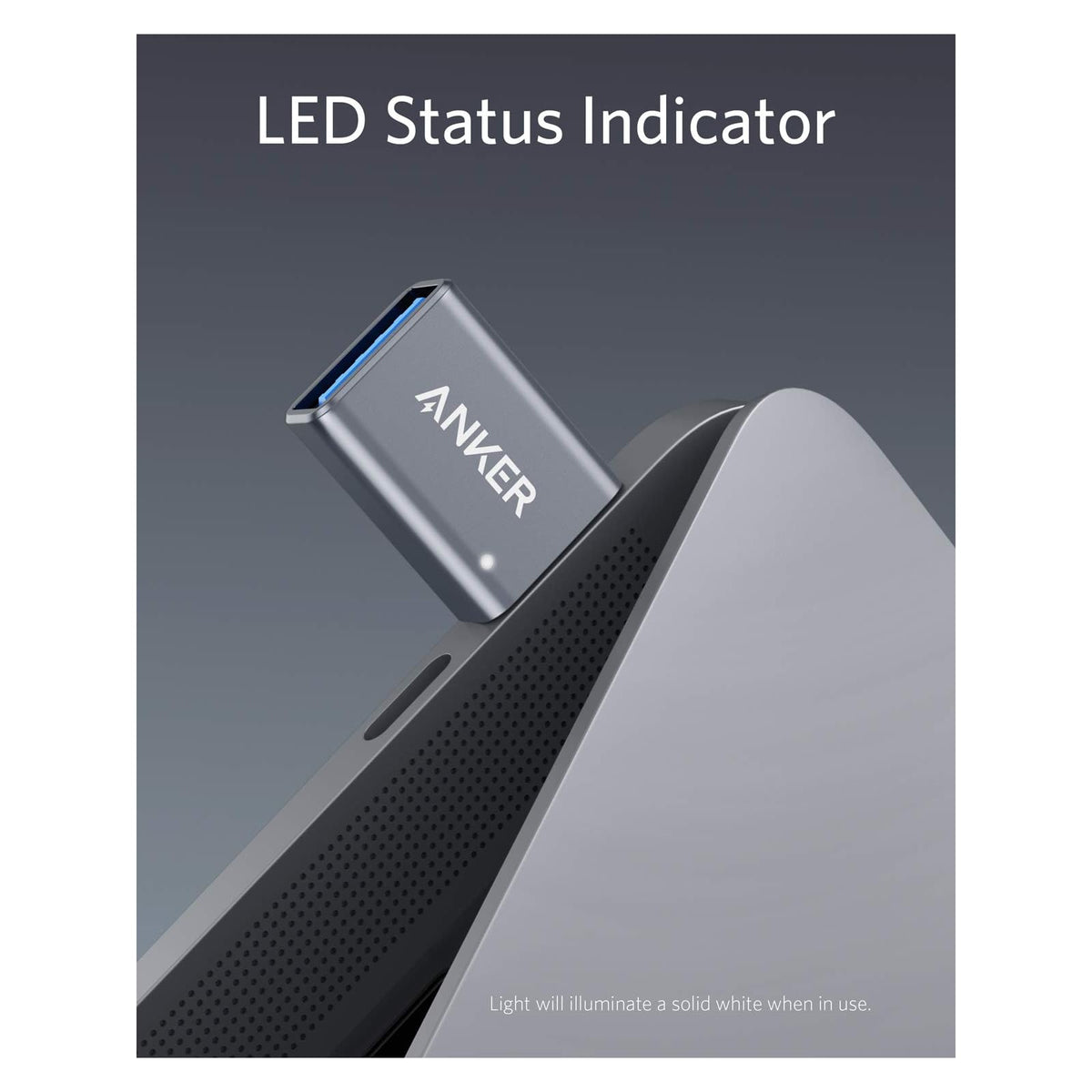 Adaptador Anker USB C (paquete de 2), adaptador USB C a USB de - vista 7