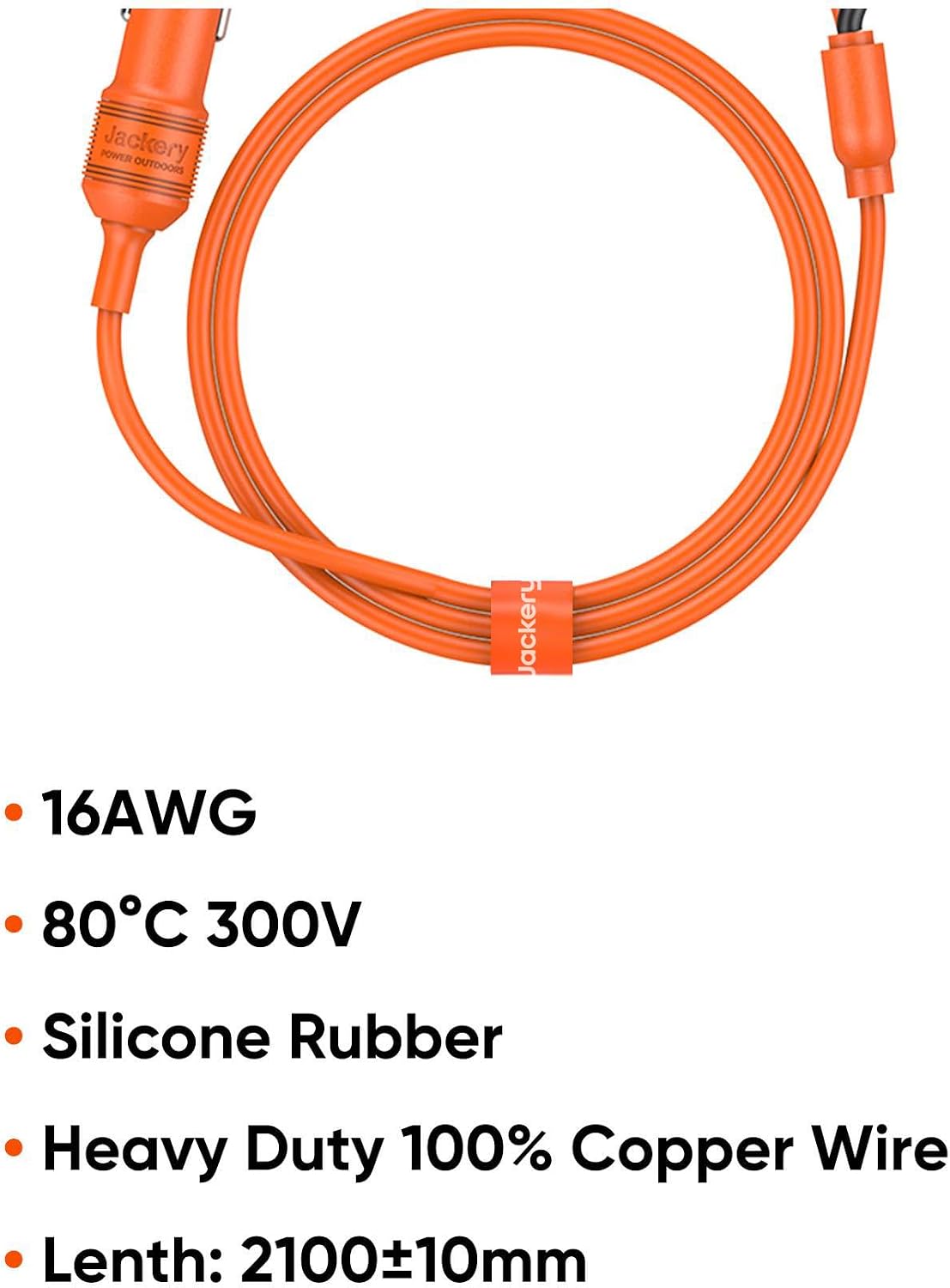 Cargador-Jackery-12V-Automobile-Cable-de-Carga-Verde-ejemplo