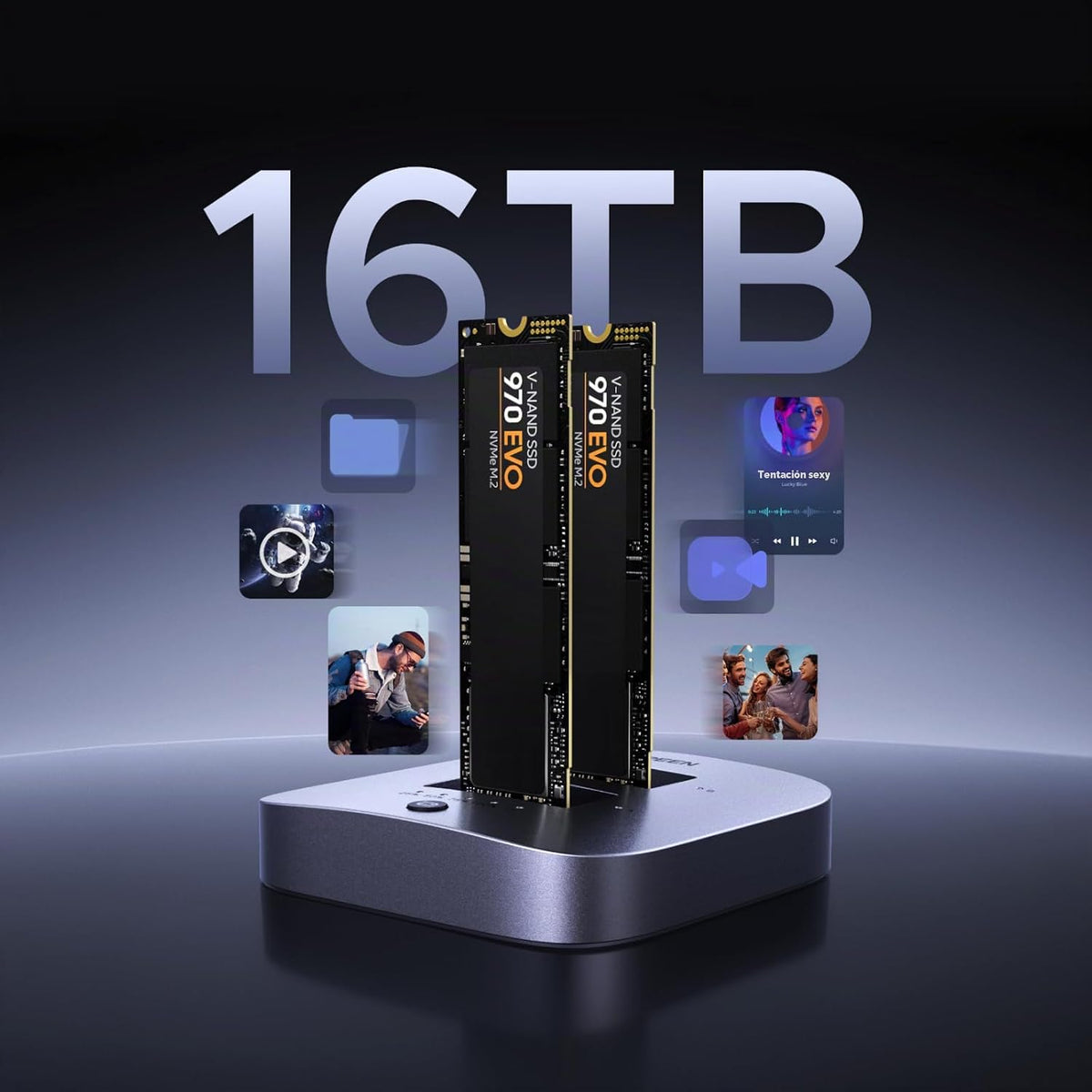 Clonador-UGREEN-de-20-Gbps-Carcasa-Duplicadora-M-2-NVMe-de-Doble-Bahía-para-Mac-mini-7