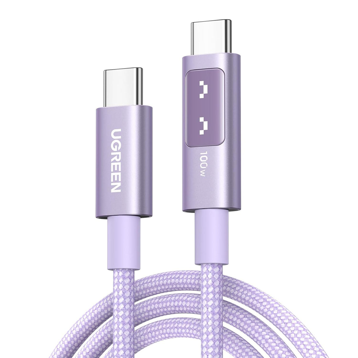 Cable-USB-C-a-USB-C-UGREEN-Uno-100-W-con-Pantalla-LED-9