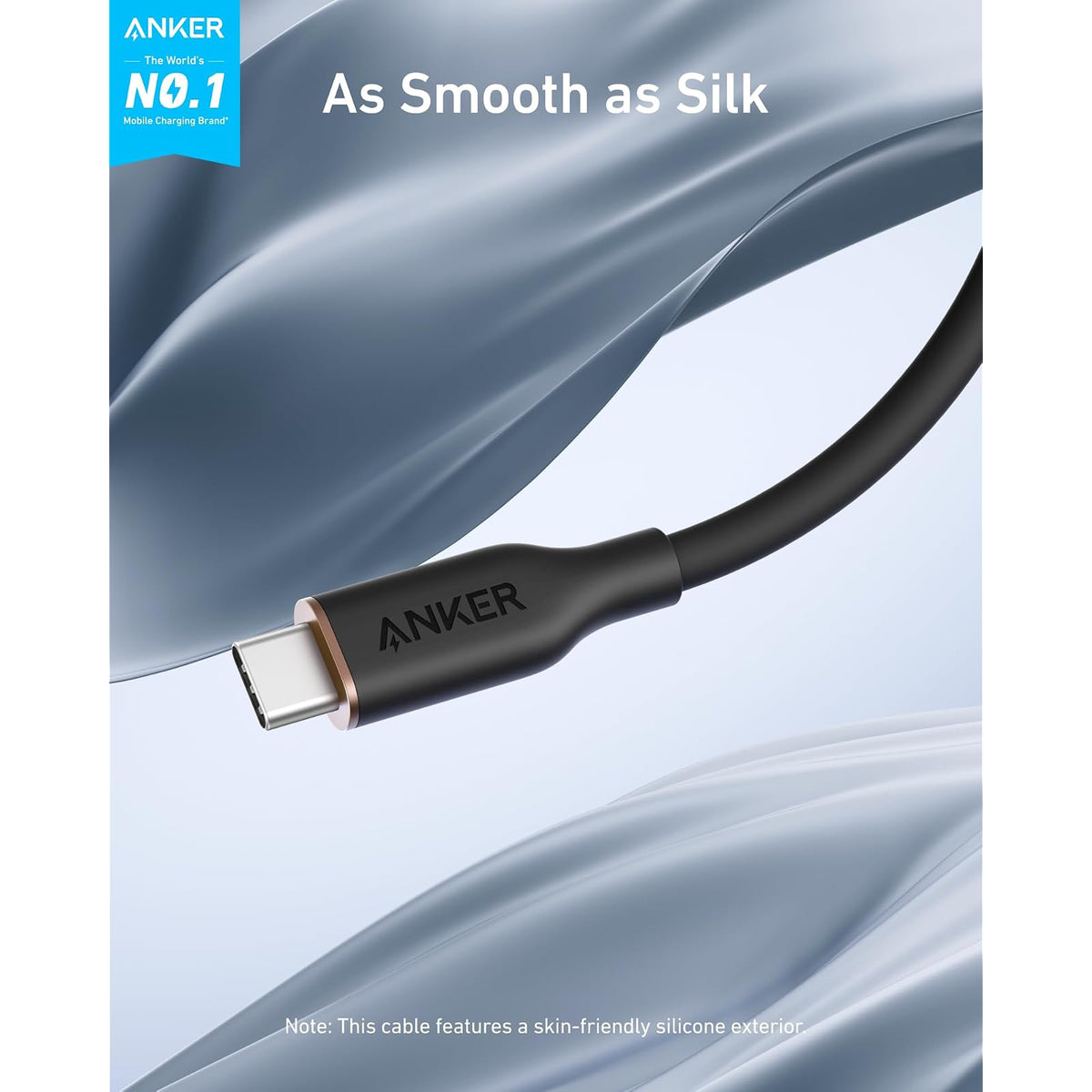 Anker USB C, cable de carga rápida tipo C de 240 W (paquete de 2 - vista 2