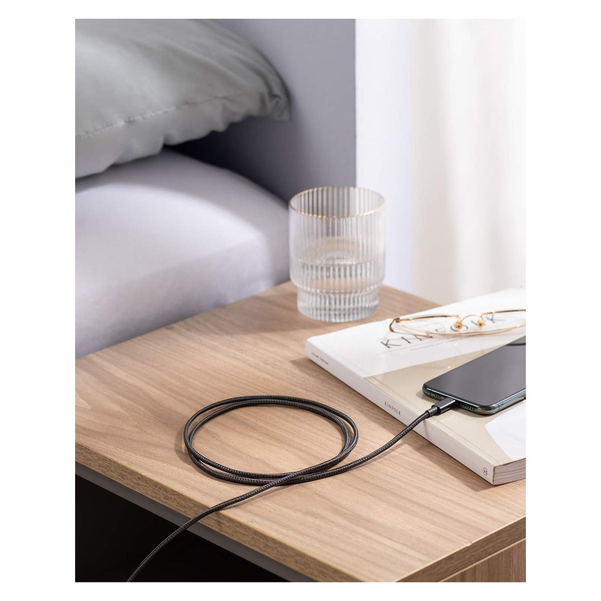 Cable Anker USB A a Lightning, certificado MFi (paquete de 2, 6 pies - vista 7