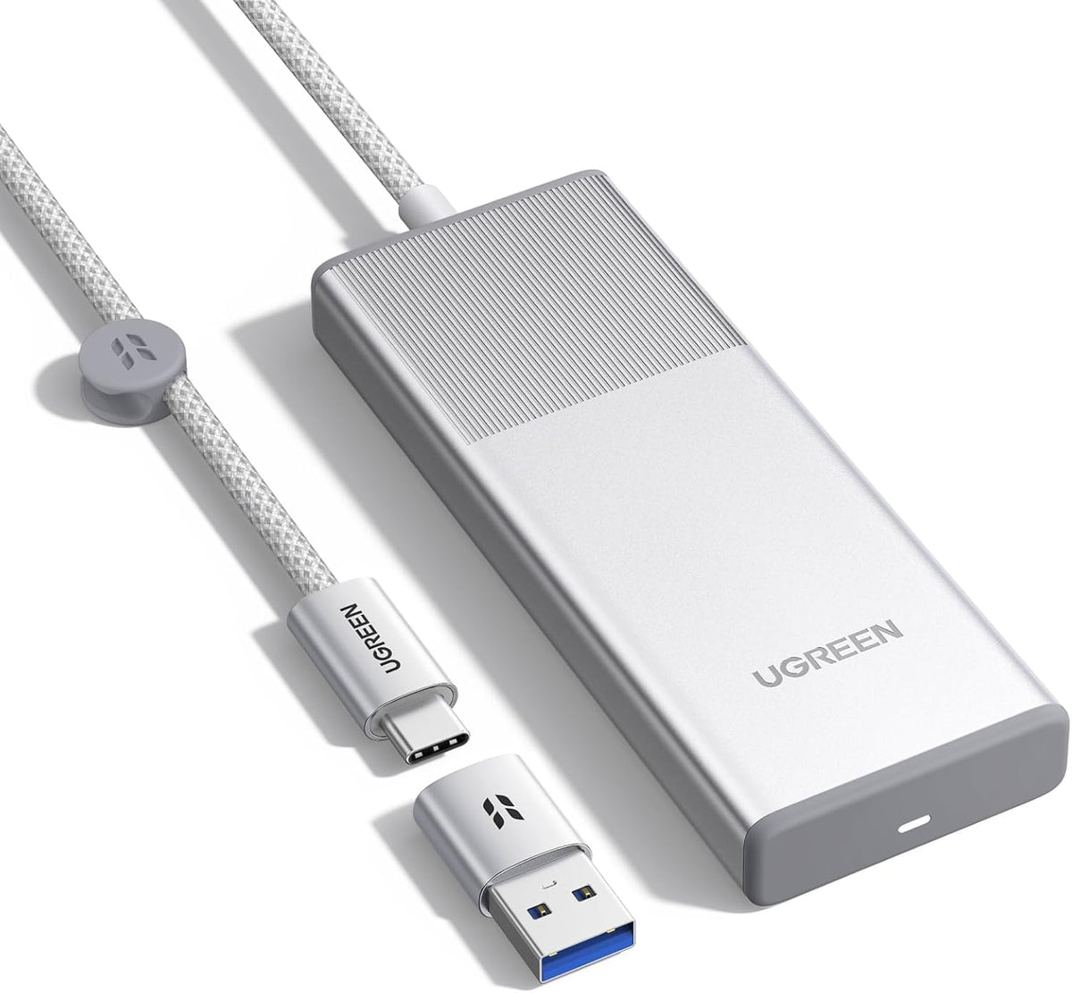 Carcasa-SSD-M-2-NVMe-UGREEN-de-Aluminio-con-Cable-USB-C-Integrado-de-10-Gbps-portada