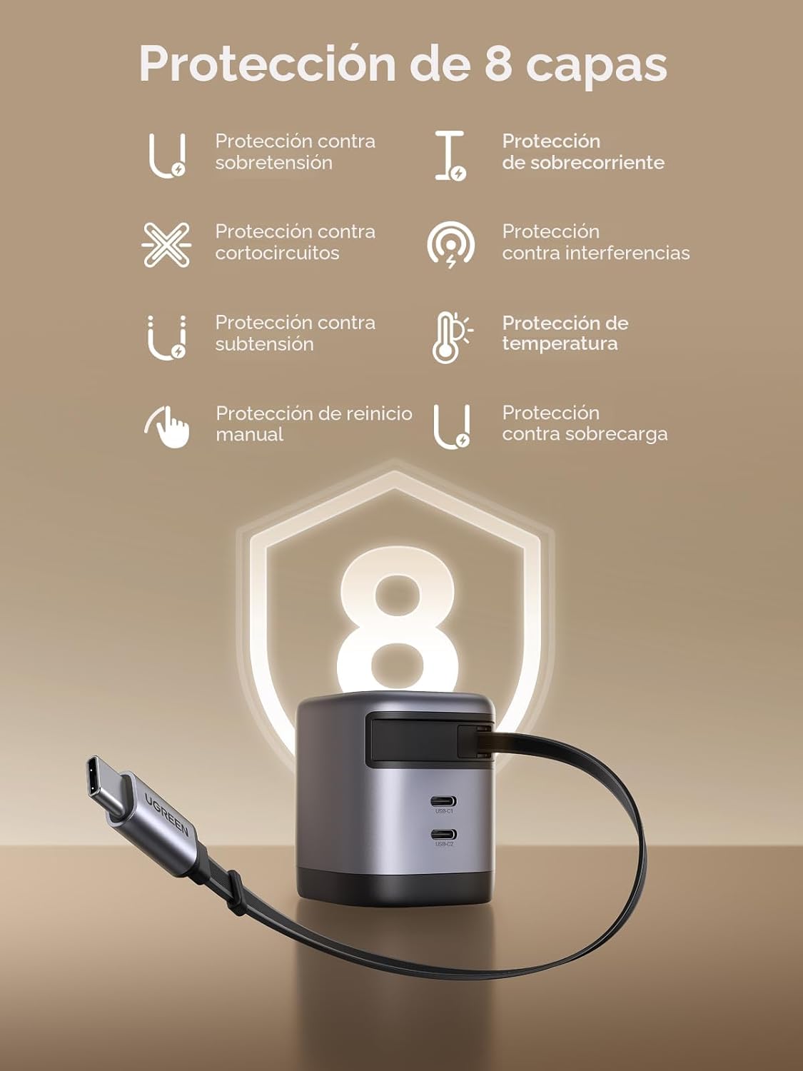 Cargador-de-Pared-UGREEN-Nexode-45-W-Retráctil-de-Carga-Rápida-6