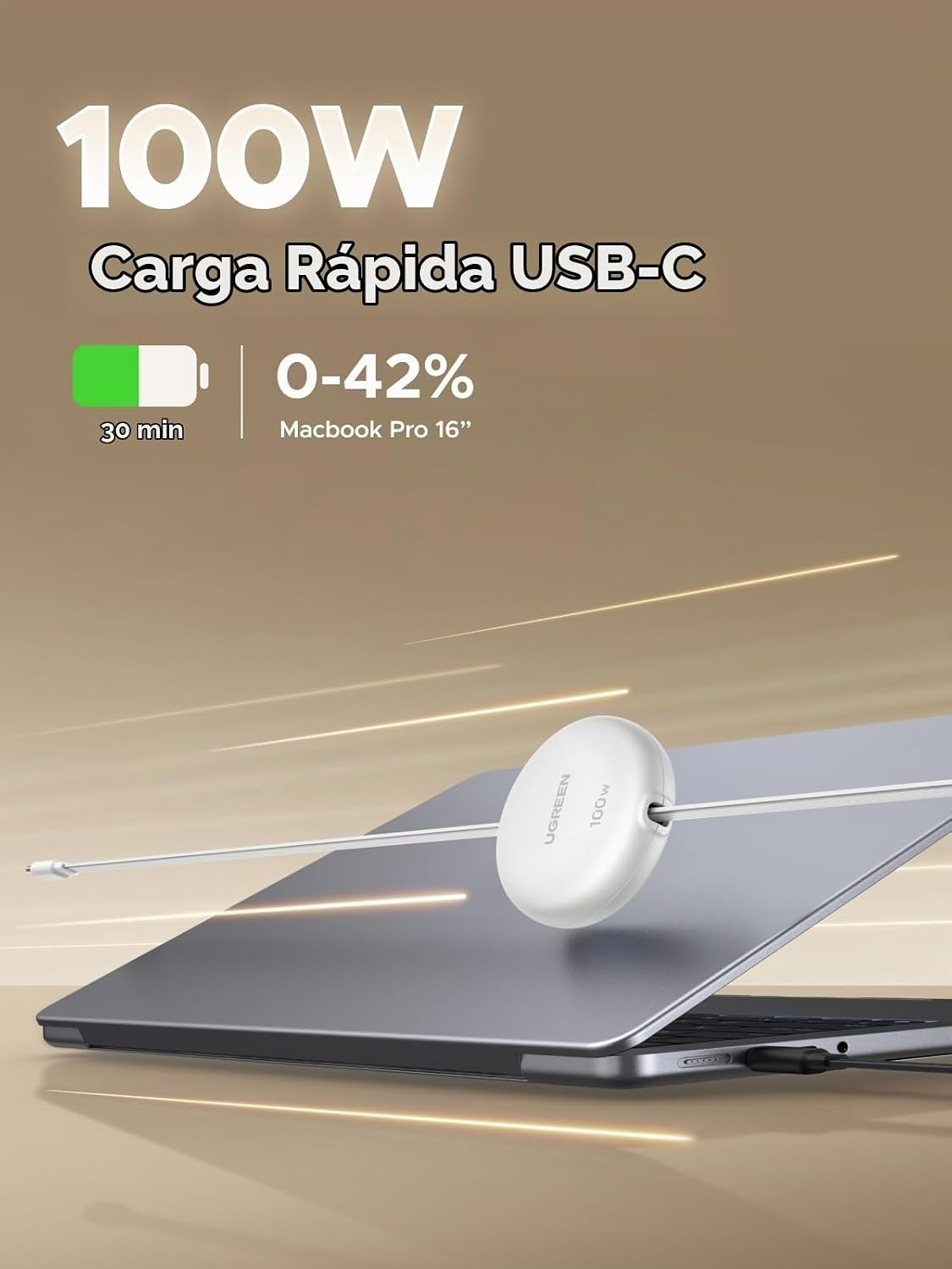 Cable-USB-C-Retráctil-UGREEN-100-W-de-Carga-Rápida-3