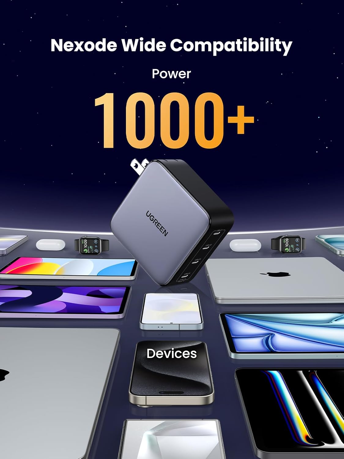 Cargador-de-Pared-UGREEN-Nexode-100-W-GaN-de-4-Puertos-USB-C-5