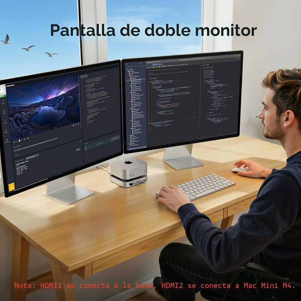 Hub-Dock-UGREEN-para-Mac-mini-con-DisplayPort-4K-a-144-Hz-y-Carcasa-NVMe-8