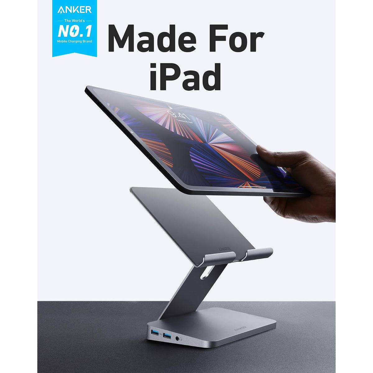 Hub USB Anker USB C para iPad, 551 USBC Hub (8 en 1) - vista 2