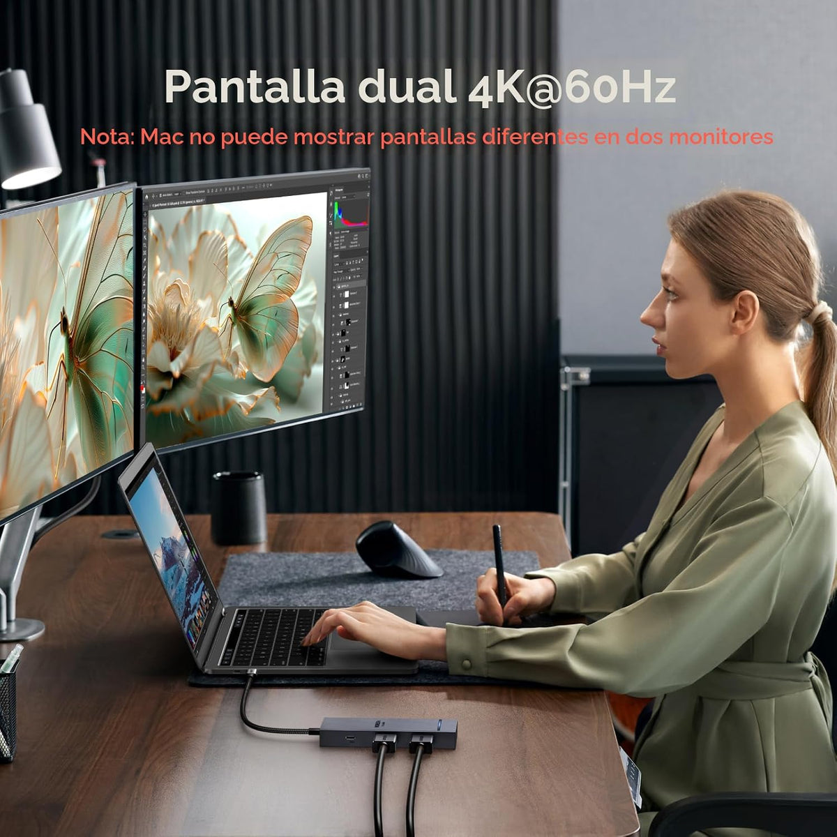 Estación-de-Acoplamiento-UGREEN-USB-C-7-en-1-para-Doble-Monitor-con-2-HDMI-3