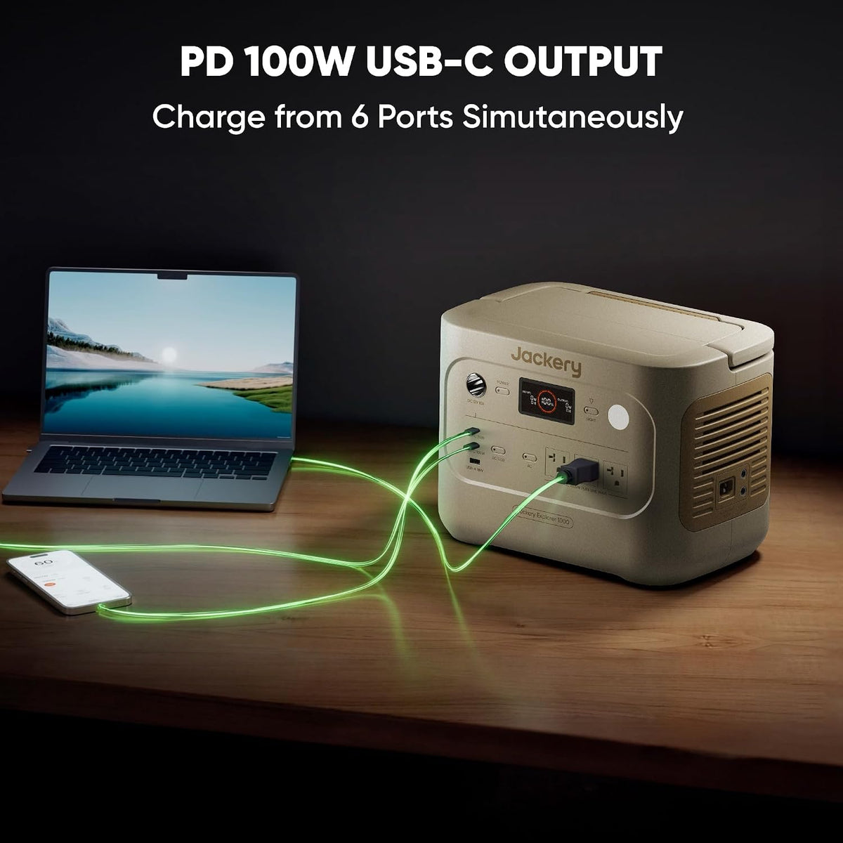 Estacion-de-Energia-Portatil-Jackery-HomePower-1000-v2-1070-Wh-1500-W-con-2-Paneles-Solare-contenido