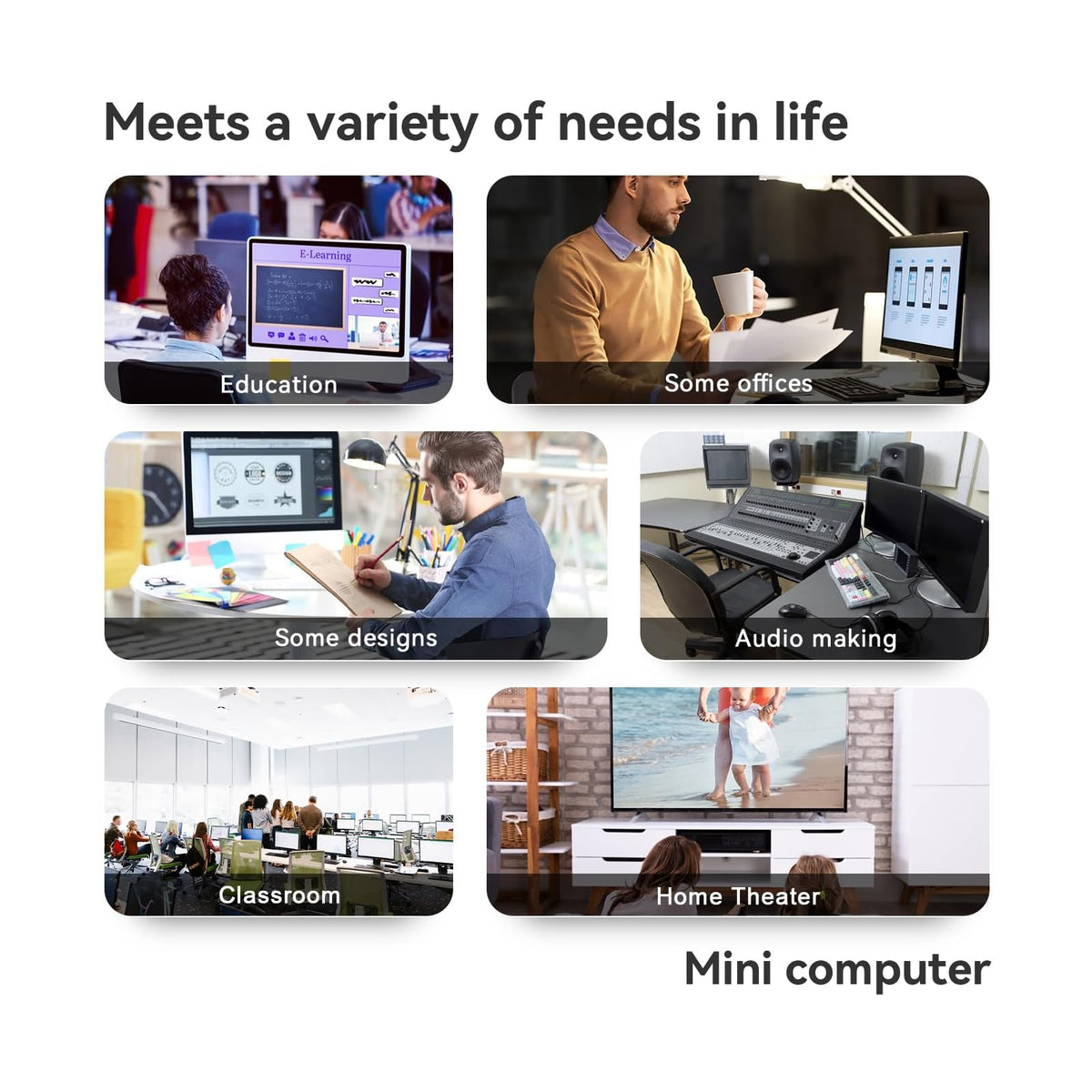 Mini PC Beelink Mini S12 12 GB RAM 480 GB SSD, con Intel N95 - vista 6