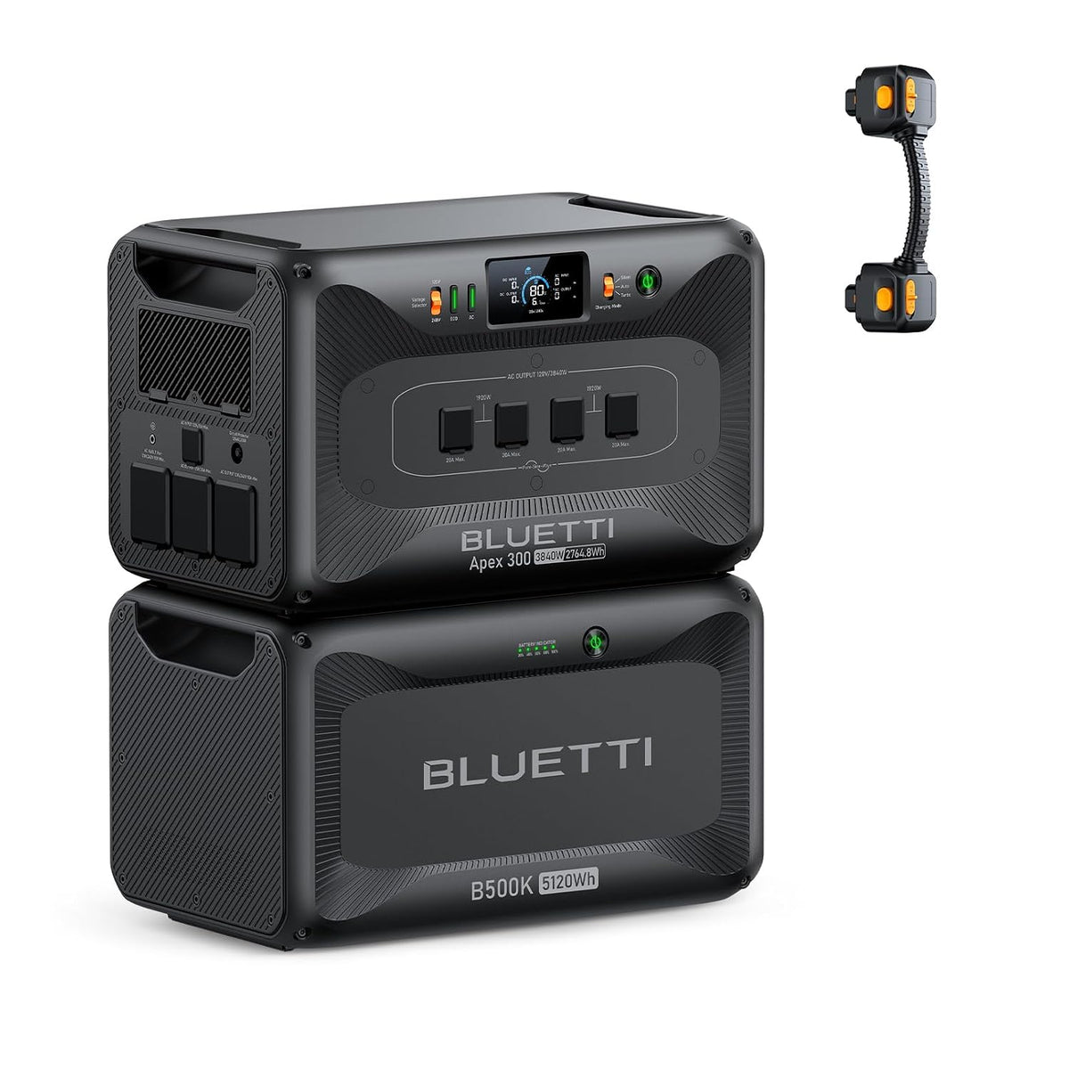 Estación de Energía Portátil BLUETTI Apex 300, 7884.8 Wh, 3840 W + B500K