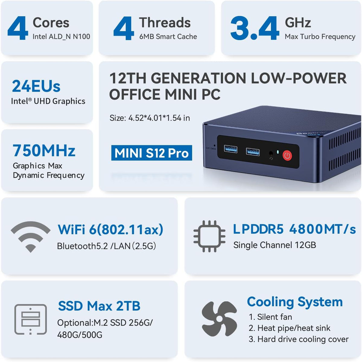 Mini-PC-Beelink-Mini-S12-12-GB-RAM-512-GB-SSD-con-Intel-N100-y-Windows-11-Home-3
