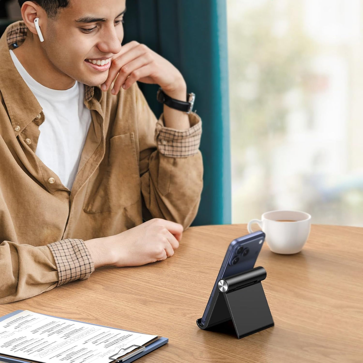 Soporte-de-Escritorio-UGREEN-para-Teléfono-Celular-Plegable-5