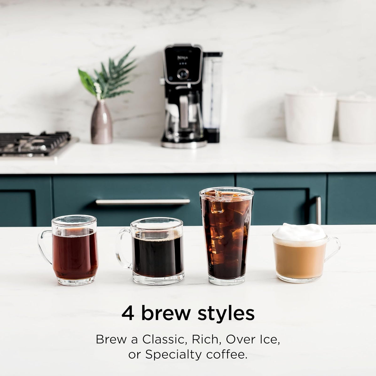 Cafetera Ninja DualBrew Pro Specialty 12 Tazas y Cápsulas CFP301 - Negro - vista 5