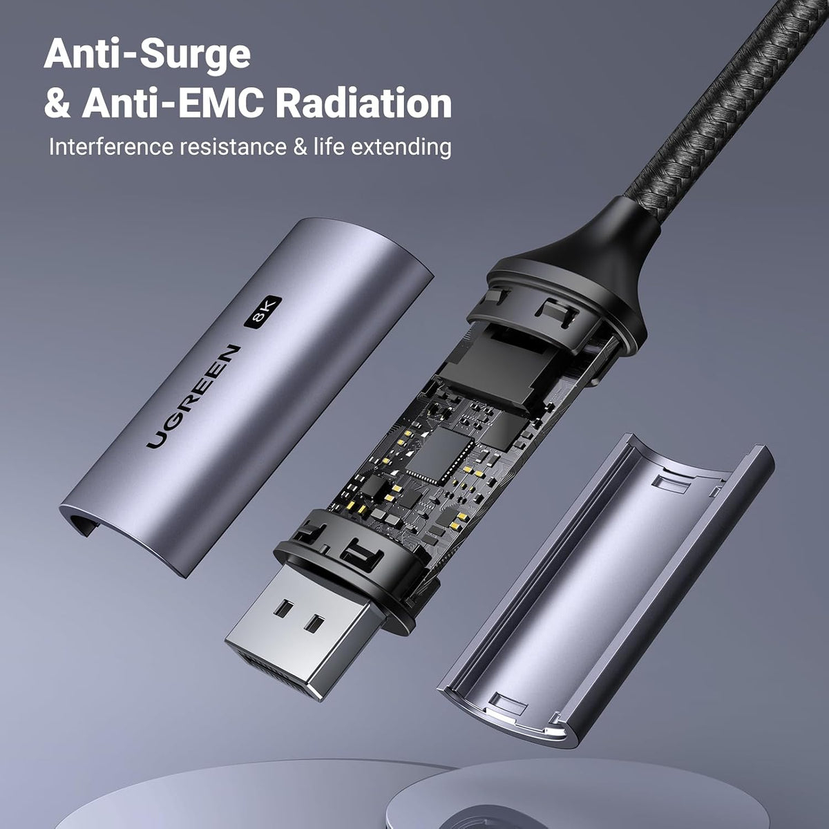 Cable-USB-C-a-DisplayPort-1-4-UGREEN-Unidireccional-8K-60Hz-4K-240Hz-8