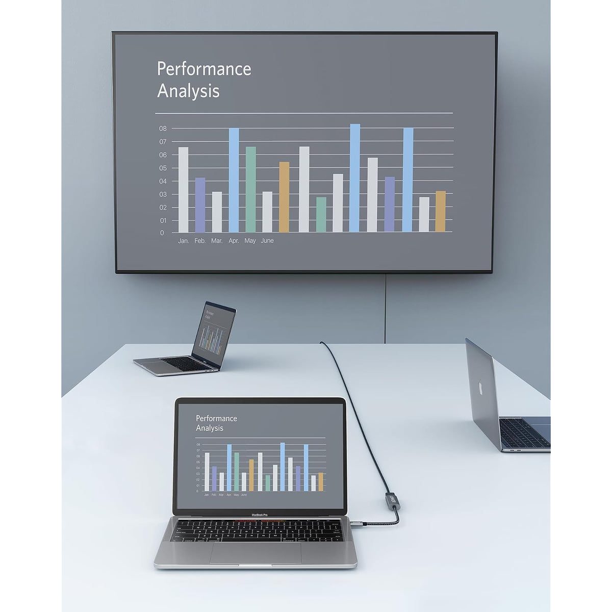 Adaptador Anker USB C a HDMI (4K@60Hz), Adaptador 310 USB-C (4K HDMI), para MacBook Pro, MacBook Air, iPad Pro, Pixelbook, XPS, Galaxy y más - vista 8