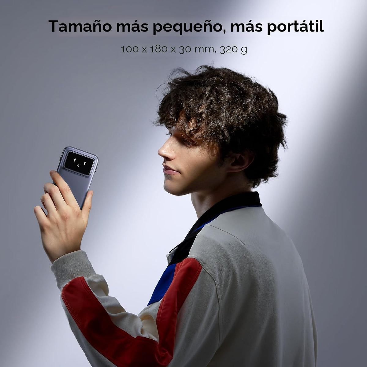 Power-Bank-Magnético-UGREEN-Uno-10-000-mAh-PD-20-W-con-Carga-Qi-7-5-W-7
