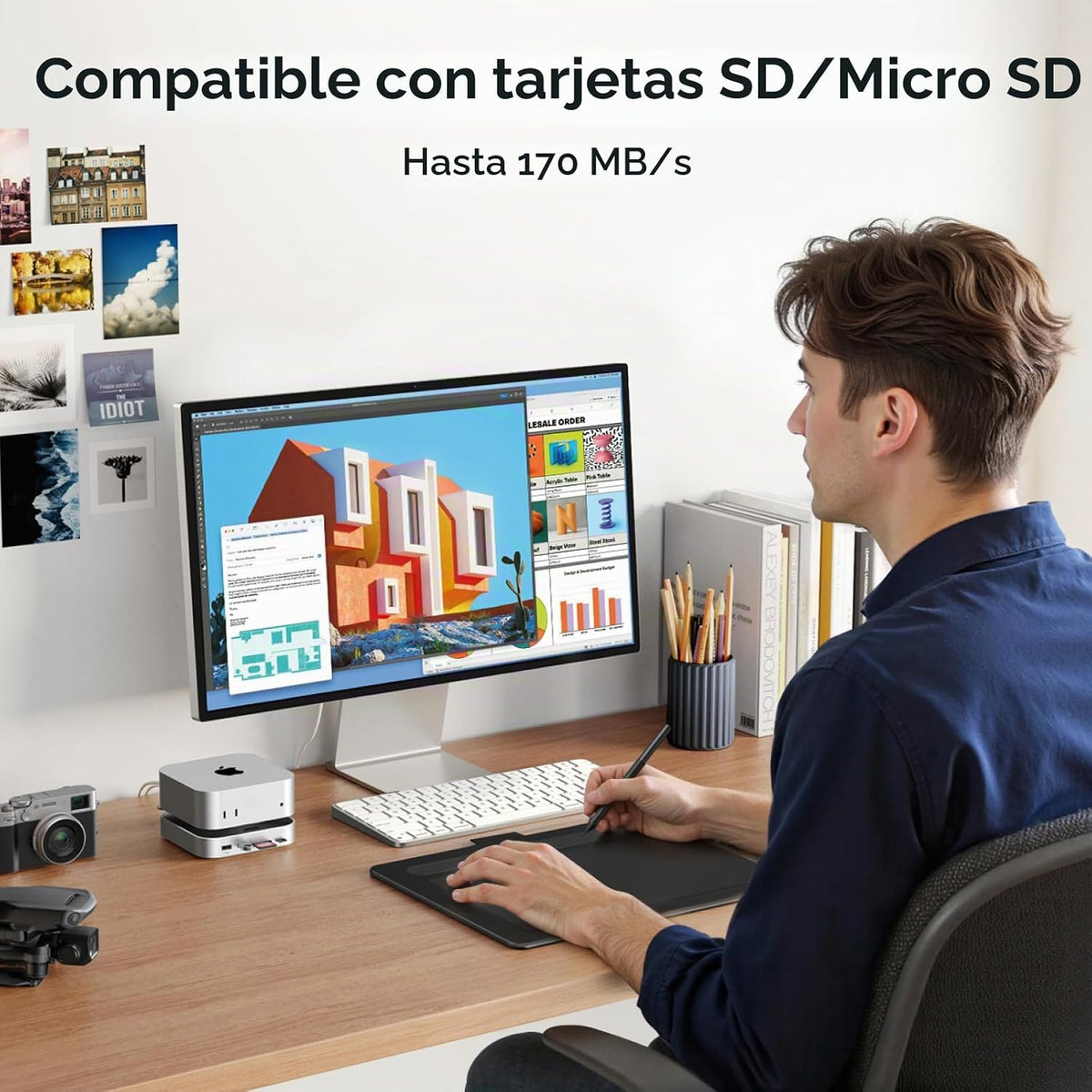 Hub-Dock-UGREEN-para-Mac-mini-con-DisplayPort-4K-a-144-Hz-y-Carcasa-NVMe-6