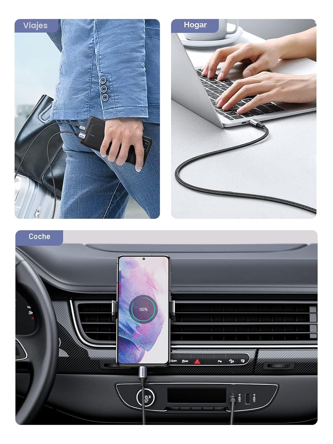 Cable-USB-A-a-USB-C-UGREEN-de-Carga-Rápida-para-CarPlay-3