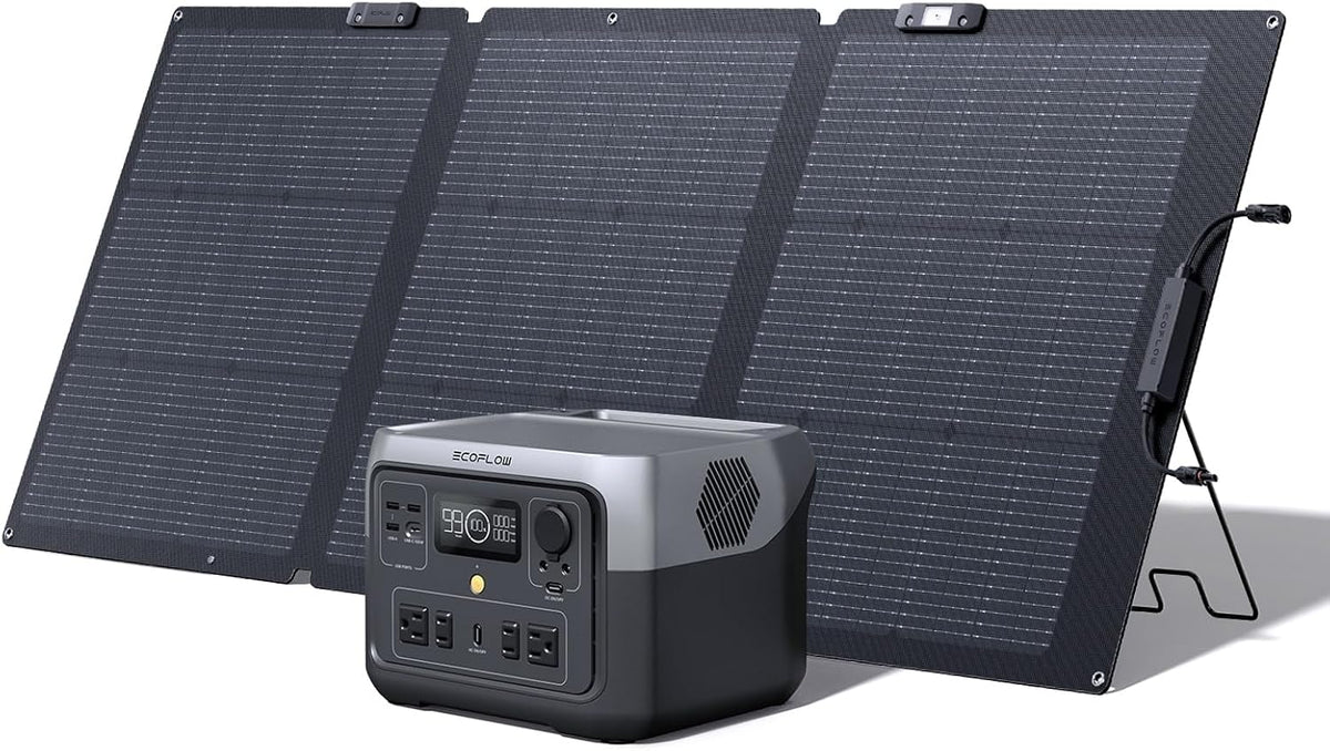 Estación-de-Energía-Portátil-EcoFlow-RIVER-2-Max-512-Wh-500-W-con-Panel-Solar-de-160-W-portada