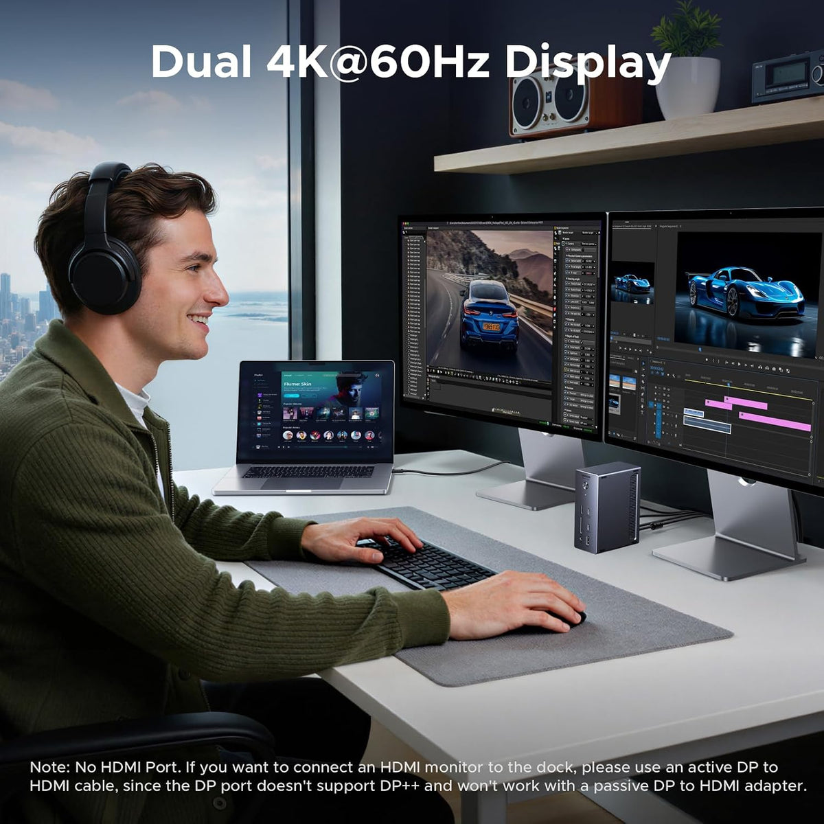 Estación-de-Acoplamiento-UGREEN-Thunderbolt-4-13-en-1-con-Doble-4K-60Hz-4
