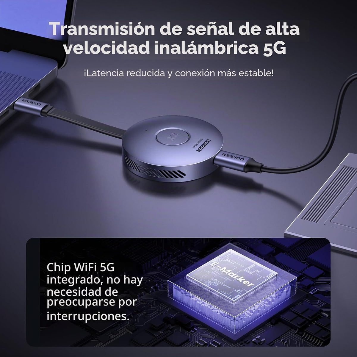 Transmisor-Inalámbrico-Magnético-UGREEN-USB-C-y-Receptor-HDMI-de-50-m-4