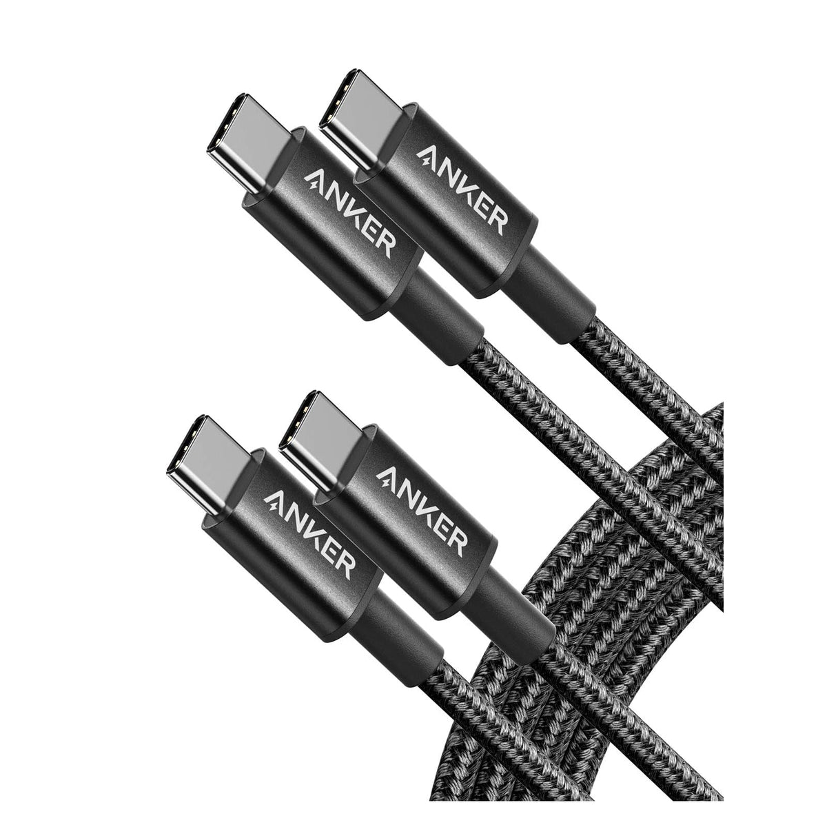 Cable Anker USB C a USB C, cable de carga rápida de 60 W (paquete de 2