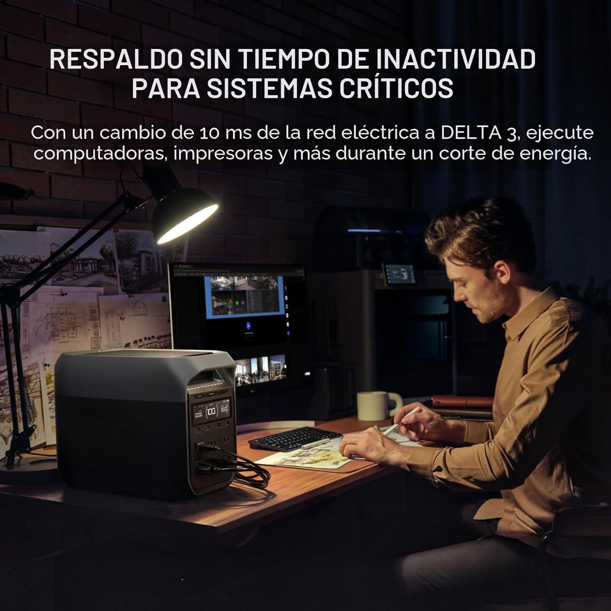 Estación-de-Energía-Portátil-EcoFlow-DELTA-3-1024-Wh-1800-W-con-2-Paneles-Solares-de-100-W-8