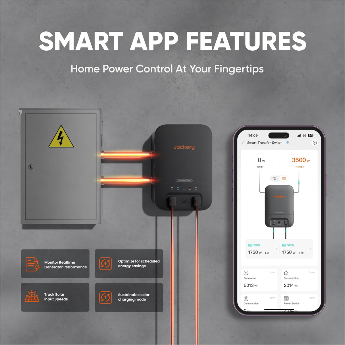 Estacion-de-Energia-Portatil-Jackery-Explorer-5000-Plus-7200-W-con-Interruptor-de-Transfer-puertos
