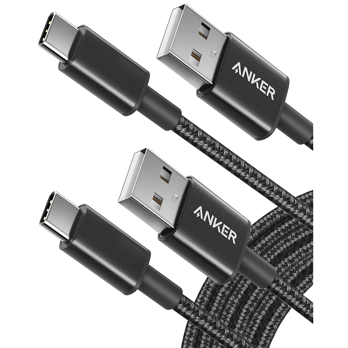 Cable Anker USB A a USB C, cable USB a USB C (paquete de 2 unidades de 10