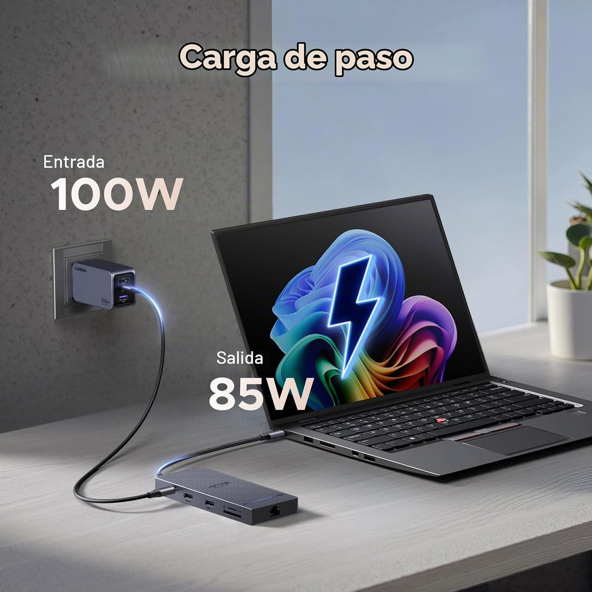 Estación-de-Acoplamiento-UGREEN-USB-C-10-en-1-para-Doble-Monitor-4K-60Hz-6