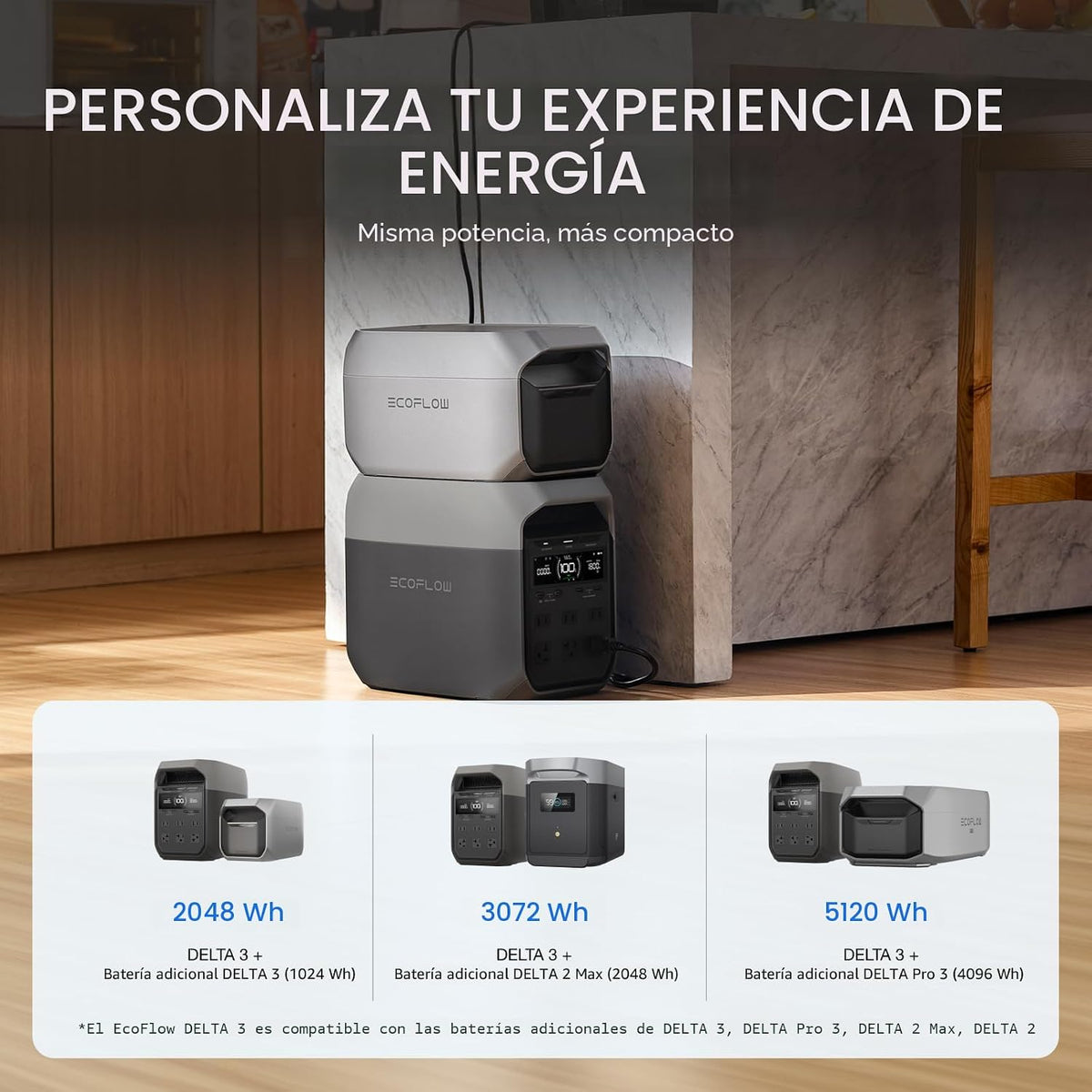 Estación-de-Energía-Portátil-EcoFlow-DELTA-3-1024-Wh-1800-W-con-2-Paneles-Solares-de-100-W-6
