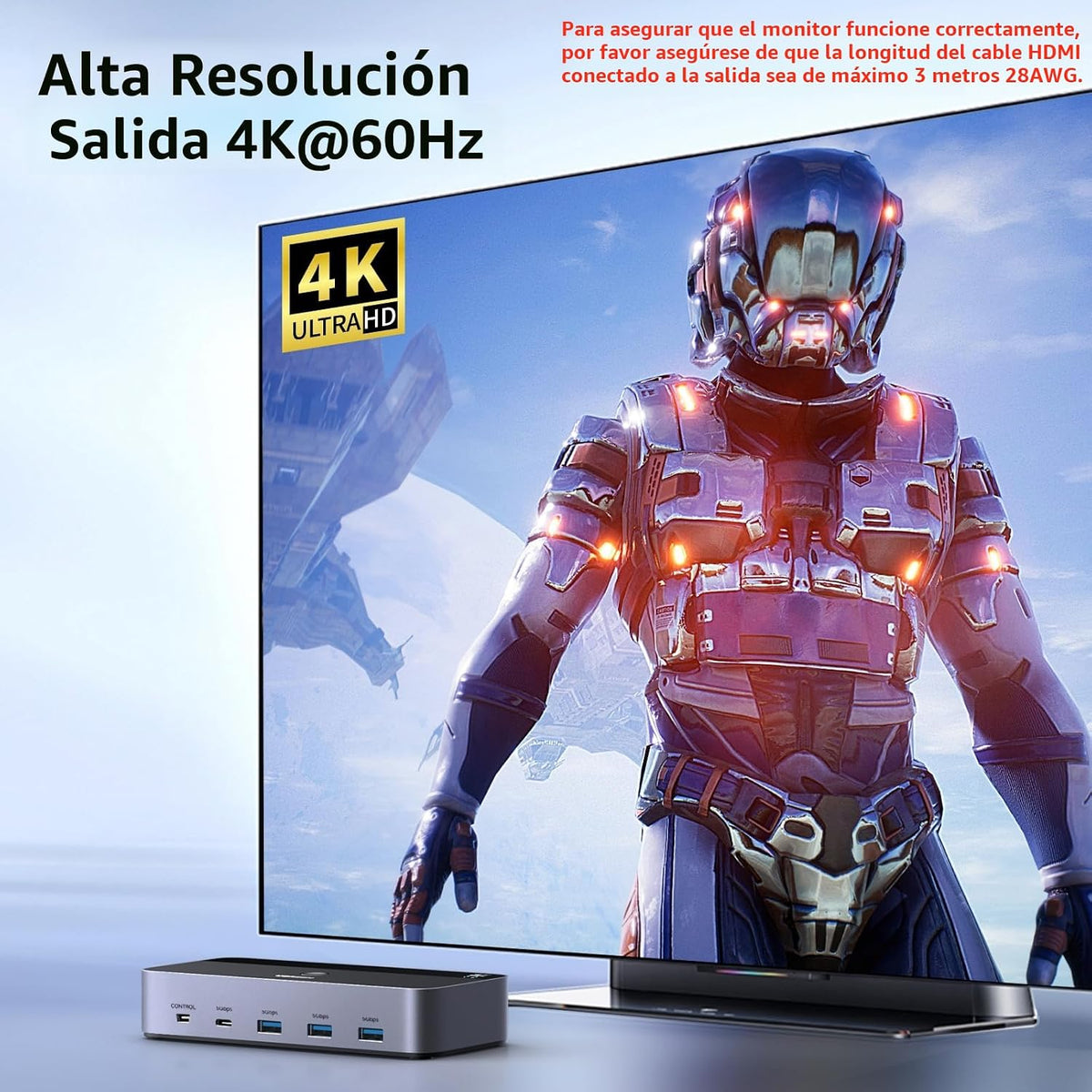 Switch-KVM-UGREEN-HDMI-4K-60Hz-para-2-Monitores-y-2-Computadoras-con-4-Puertos-USB-3-0-5