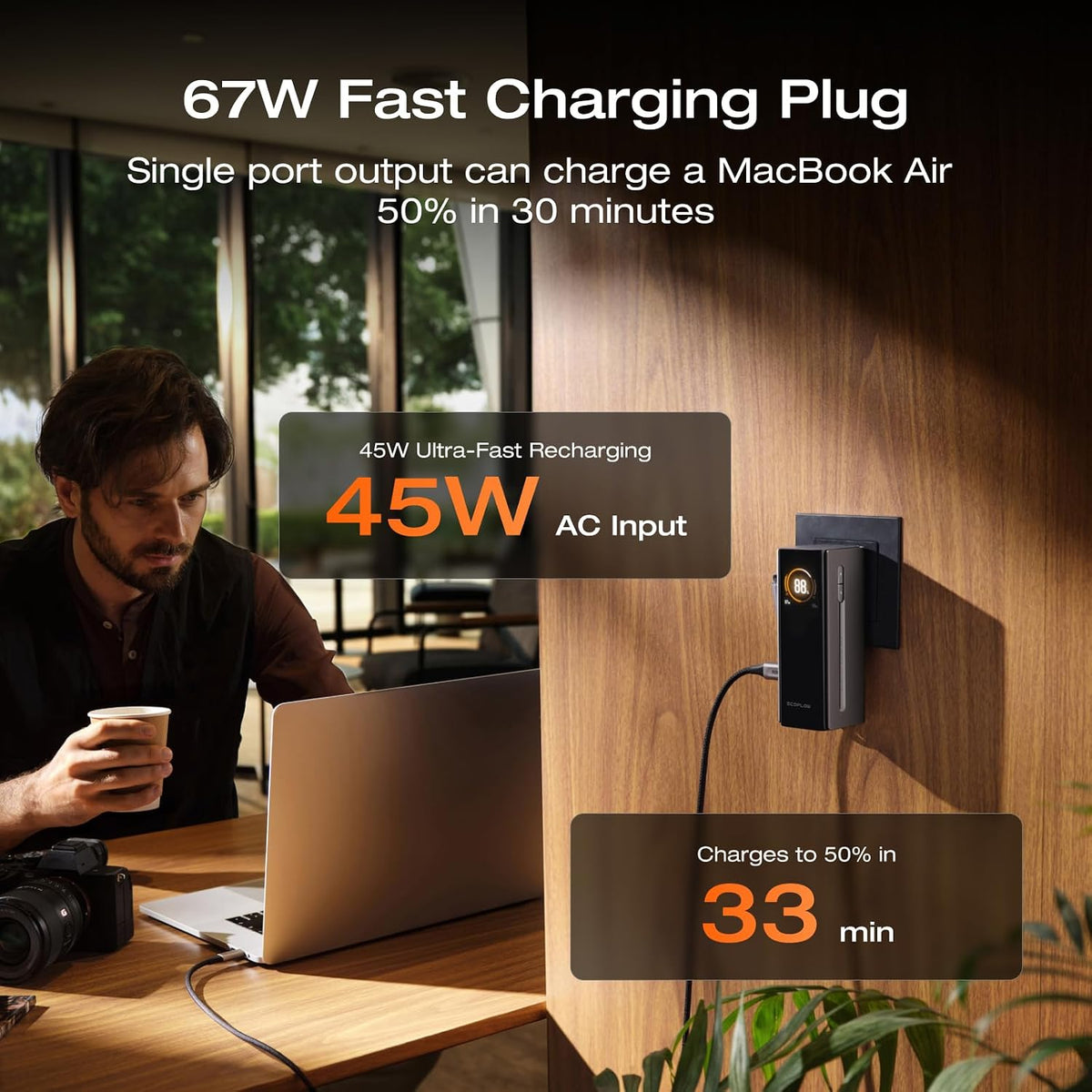 Power-Bank-EcoFlow-RAPID-3-en-1-10000-mAh-67-W-con-Enchufe-y-Cable-USB-C-Integrado-3