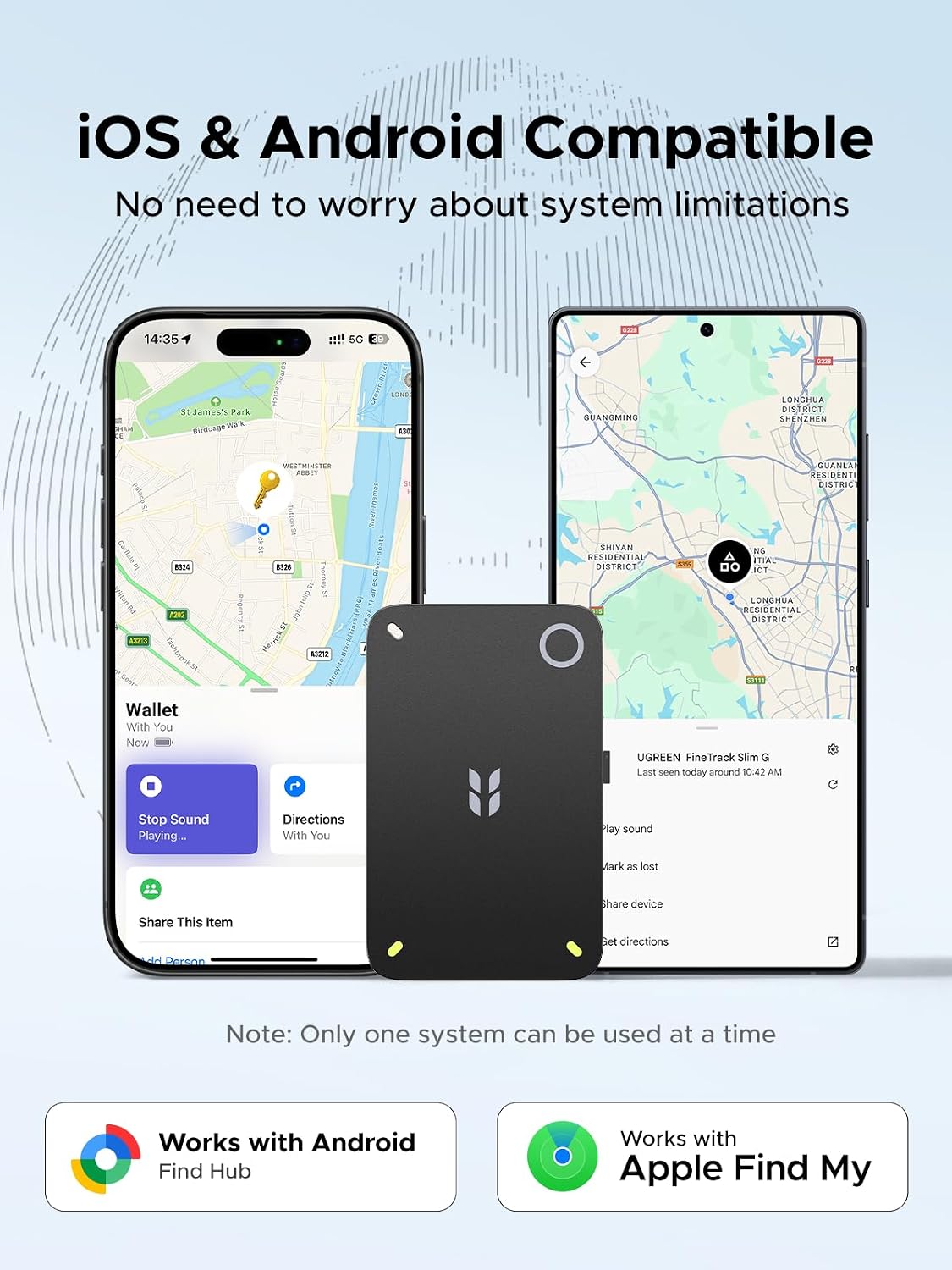 Localizador-UGREEN-FineTrack-Slim-Duo2-en-Tarjeta-iOS-y-Android-2