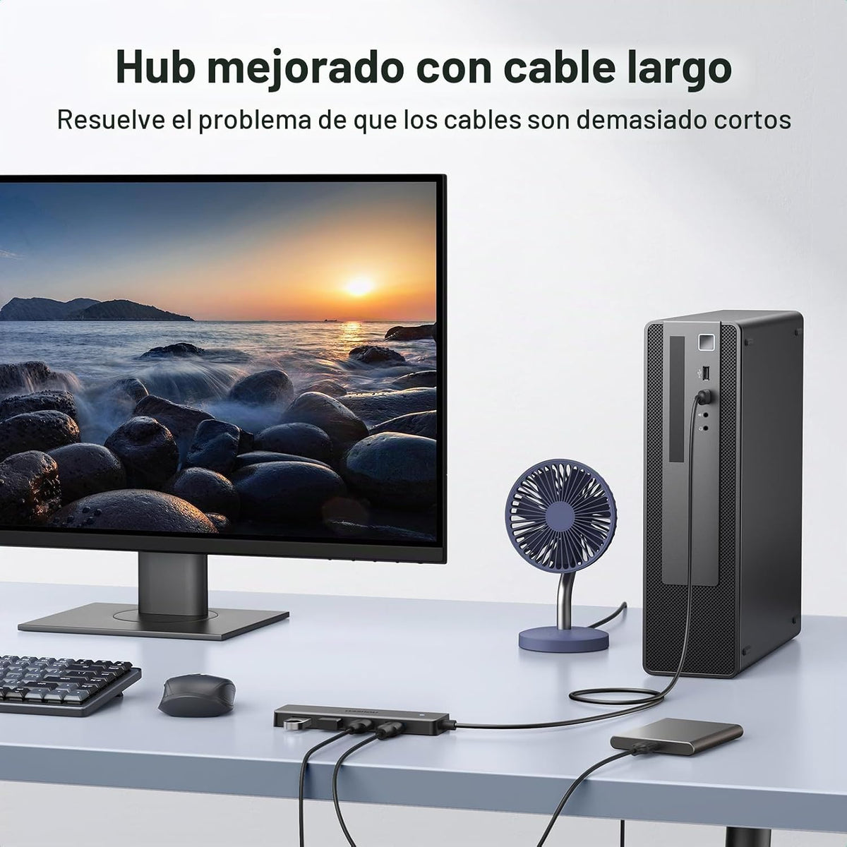 Hub-USB-3-0-UGREEN-de-4-Puertos-USB-A-Ultradelgado-2