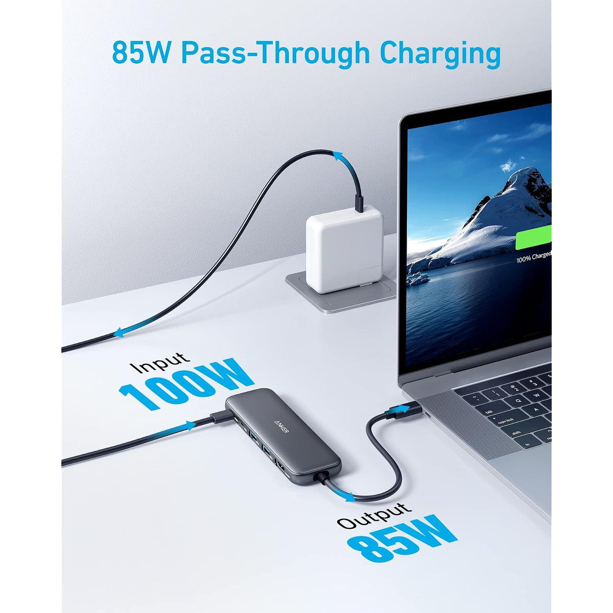 Hub USB Anker USB-C 332 (5 en 1) - vista 3