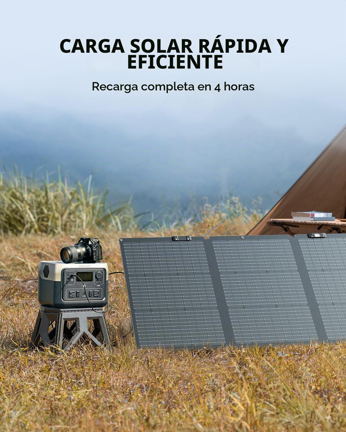 Estación-de-Energía-Portátil-EcoFlow-RIVER-2-Max-512-Wh-500-W-con-Panel-Solar-de-160-W-4