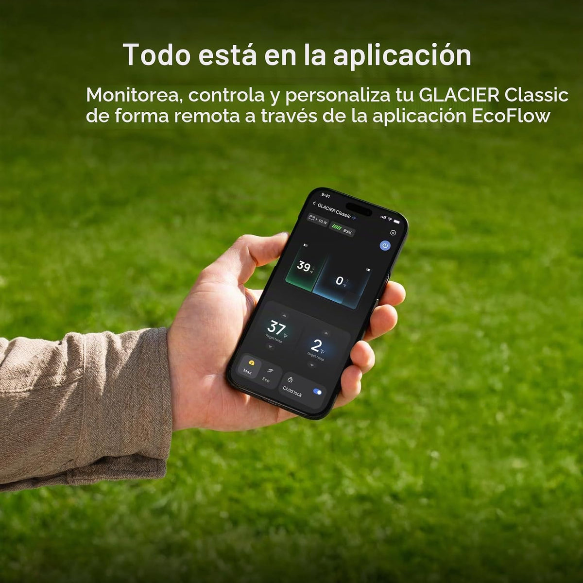 Nevera-Portátil-EcoFlow-GLACIER-Classic-45-L-sin-Batería-7