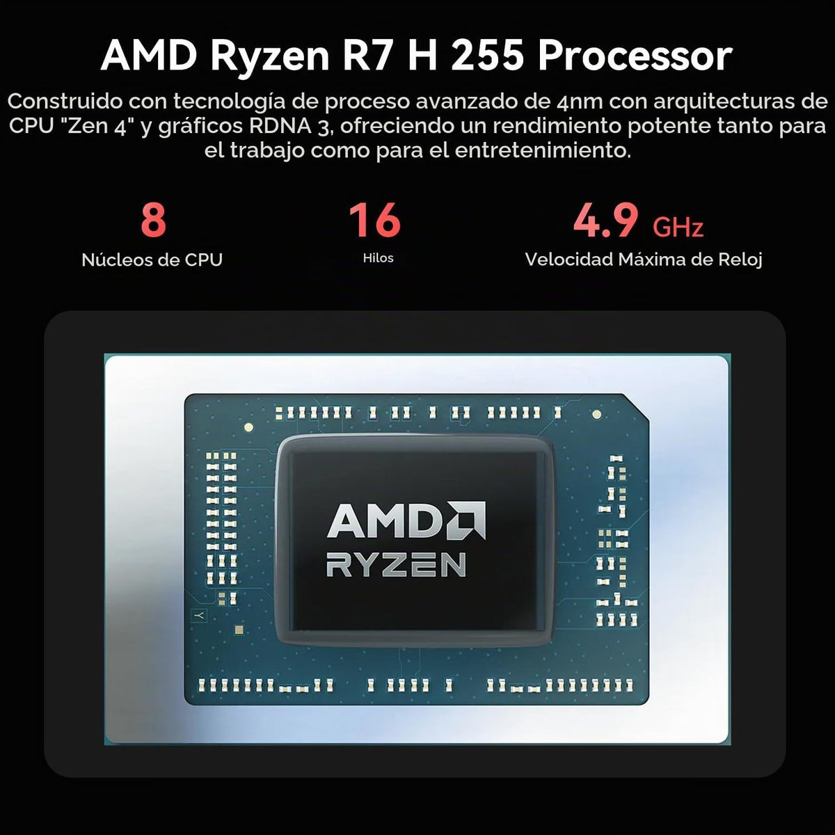 Mini-PC-Beelink-SER9-Pro-24-GB-RAM-2-TB-SSD-con-Ryzen-7-H-255-y-Windows-11-2