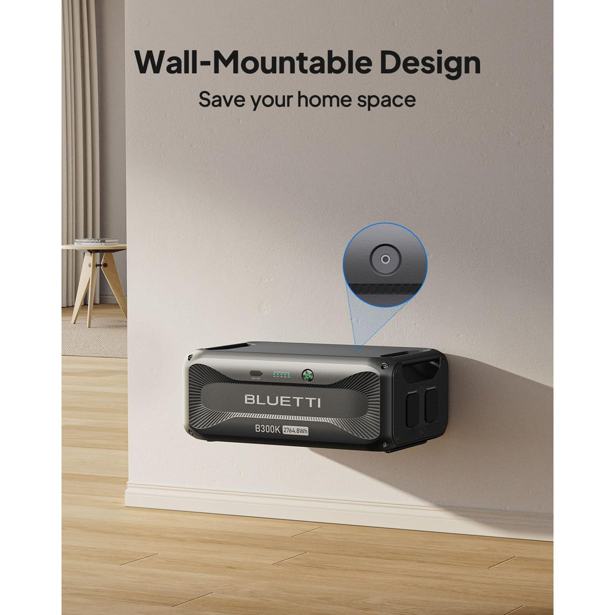 Batería de Expansión BLUETTI B300K, 2764.8 Wh