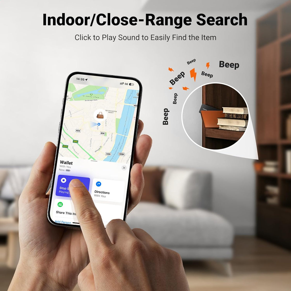 Localizador-UGREEN-FineTrack-Slim-en-Tarjeta-para-Billetera-solo-iOS-5
