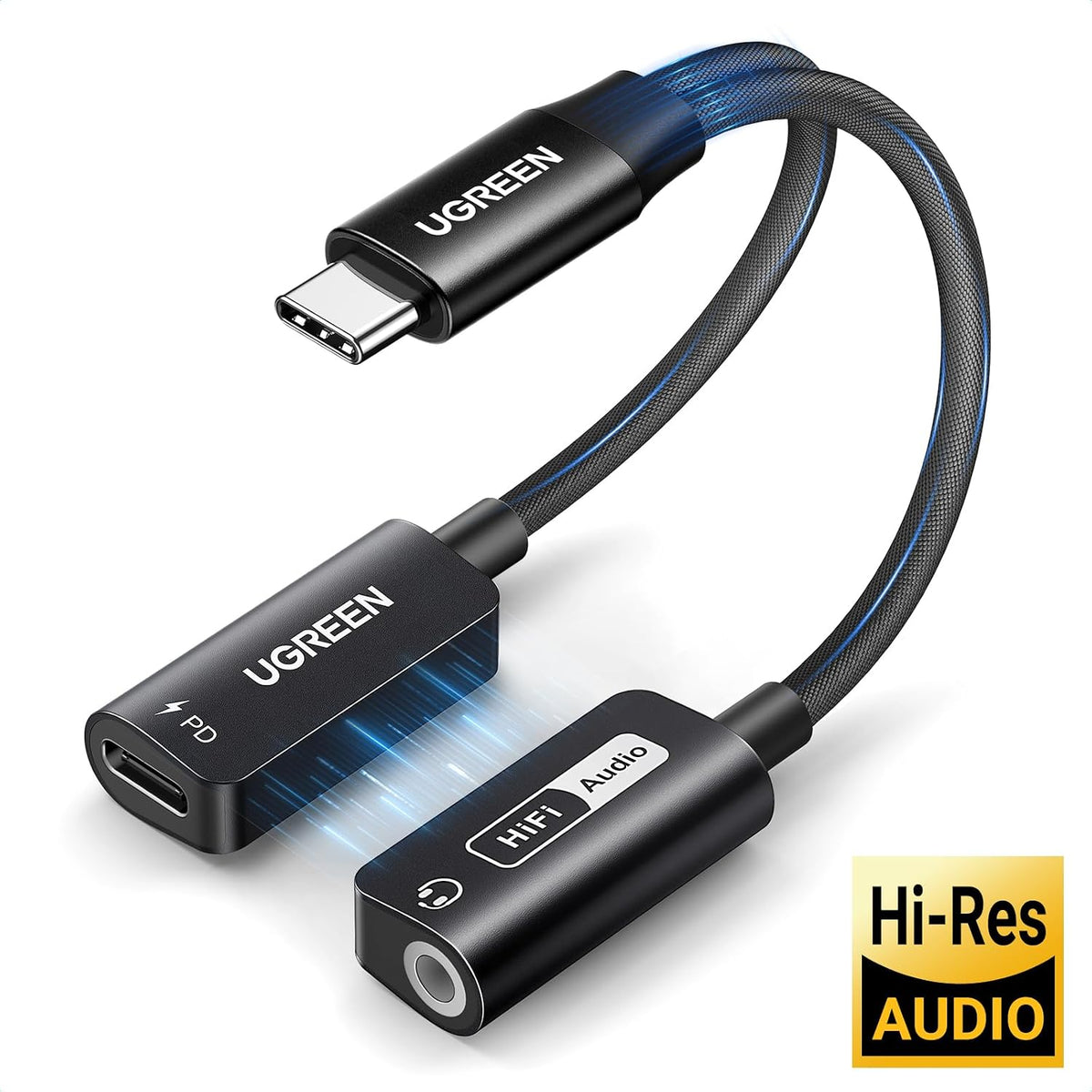 Adaptador-Magnético-UGREEN-USB-C-2-en-1-de-Audio-3-5-mm-y-Carga-8