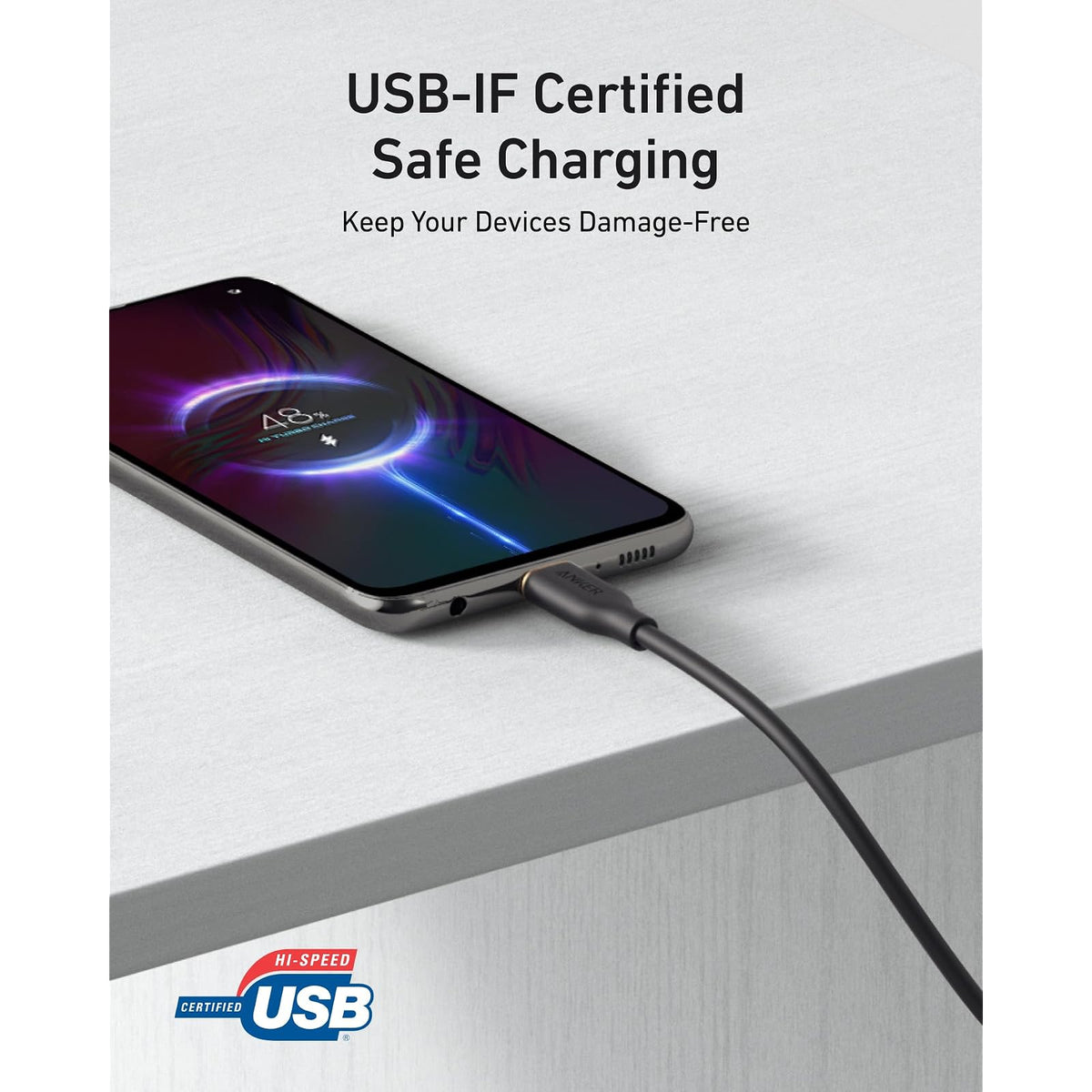 Cable Anker USB A a USB C, cable de flujo, cable USB a USB C (paquete de 2 - vista 5
