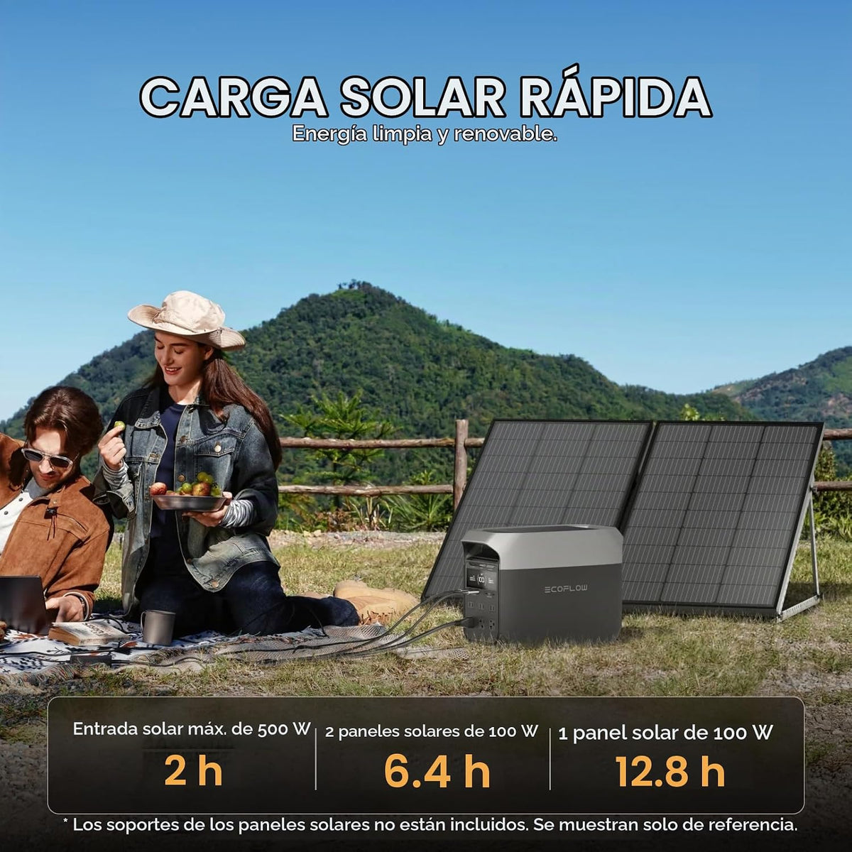 Estación-de-Energía-Portátil-EcoFlow-DELTA-3-1024-Wh-1800-W-con-2-Paneles-Solares-de-100-W-3