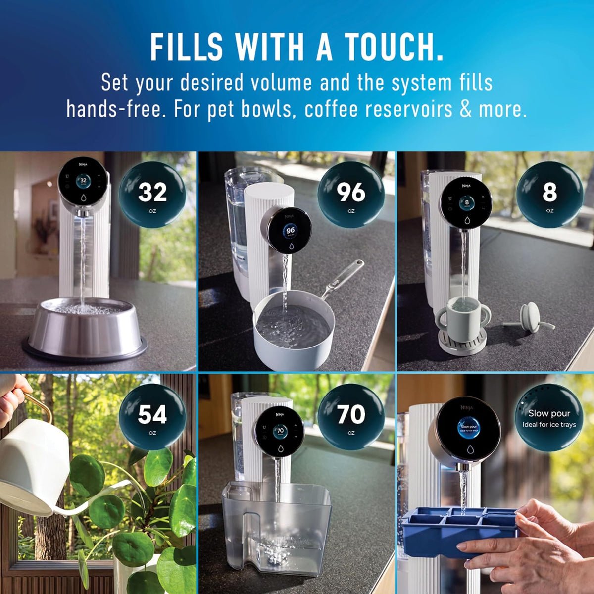 Sistema de Filtración de Agua Ninja HydraSense con Seguimiento Inteligente - vista 7
