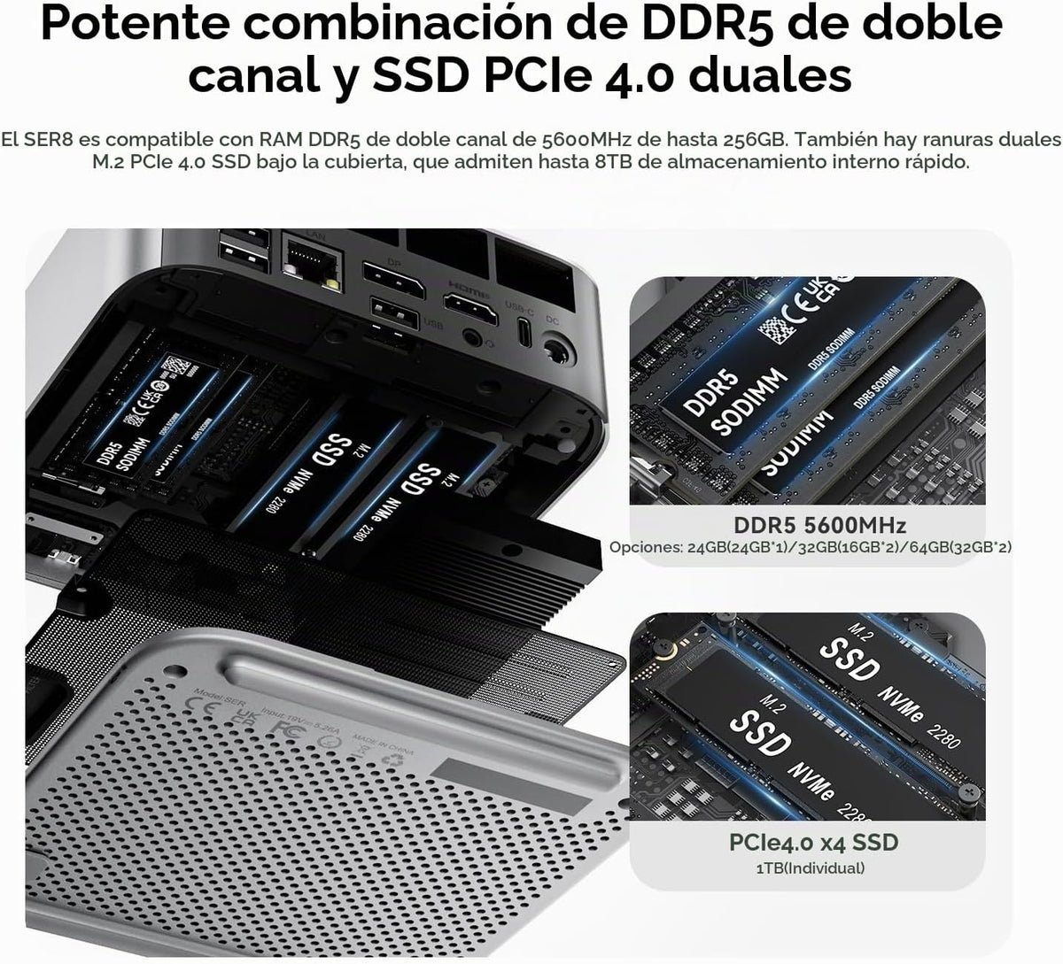 Mini-PC-Beelink-SER8-32-GB-RAM-1-TB-SSD-con-Ryzen-7-8845HS-y-Windows-11-3