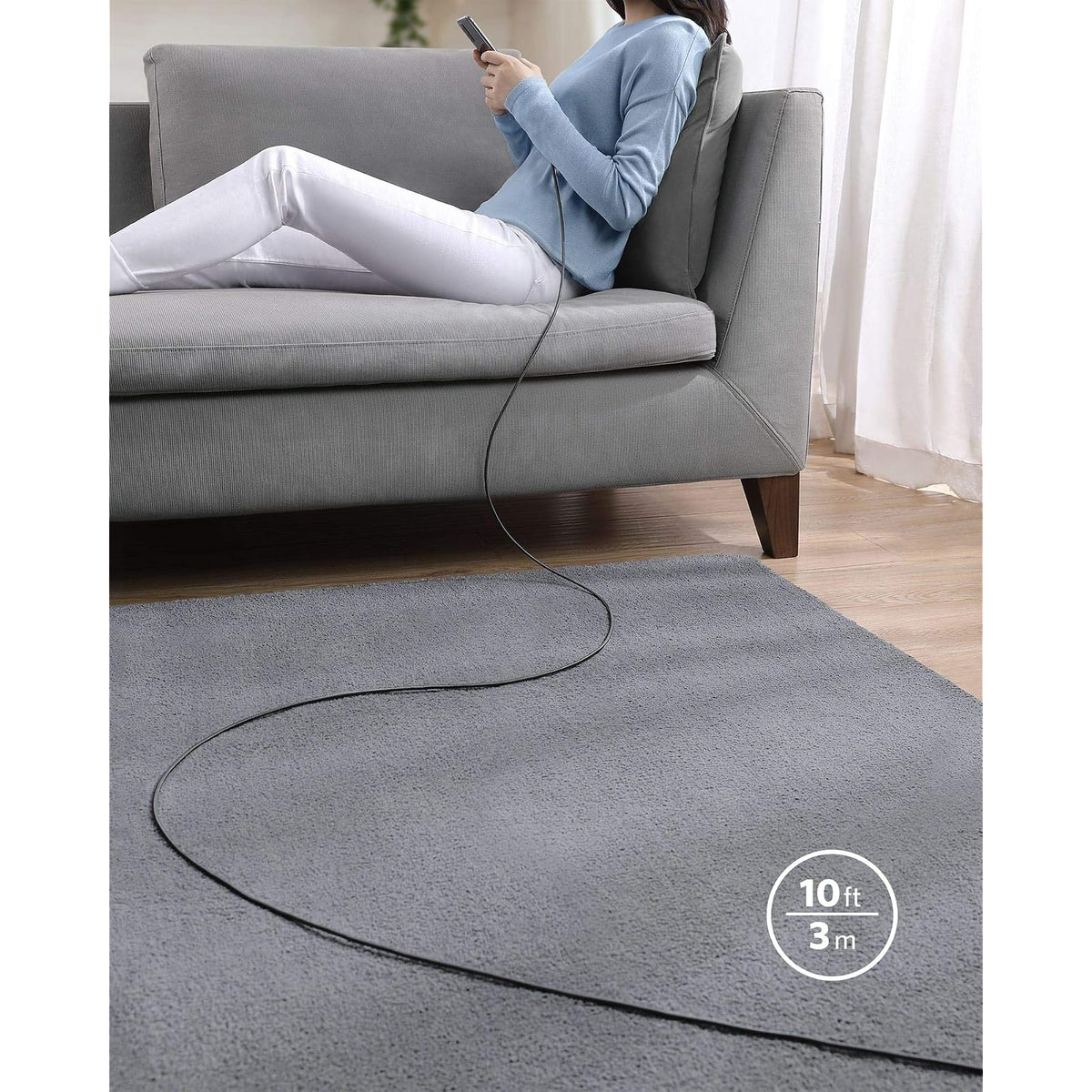 Cable Anker Cargador para iPhone 16, paquete de 2 bloques de cargador USB C rápido de 20 W, cable USB C, cable de carga tipo C, carga rápida - vista 7